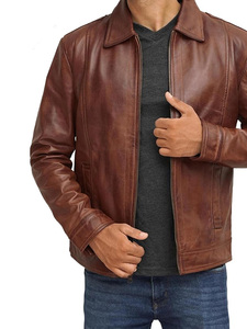 Chaqueta de Cuero de Invierno para Hombre, Diseño Nuevo, Profesional, con Cuello Alto, Personalizada, Mangas Completas, Material de Poliéster, Impermeable, de Secado Rápido - Product Image 4