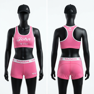 260g 100% Cotton Striped BJJ <b>Bra</b> and Shorts Set Mid Washed Charcoal Grey Royal <b>Blue</b> Side Panels Custom Sublimation Logo on Waist - Product Image 2