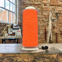 Cordon élastique en caoutchouc tressé double ciré DIY pour la confection de textiles de maison, sacs, vêtements, chaussures, bijoux et fil à coudre pour machine à coudre