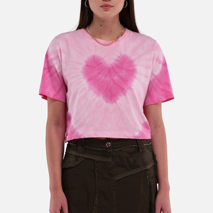 เสื้อยืดแขนสั้นผู้ชายสีแดงเลือดหมู ทรงเข้ารูป คอกลม ผ้าฝ้าย สไตล์สตรีท - Product Image 4