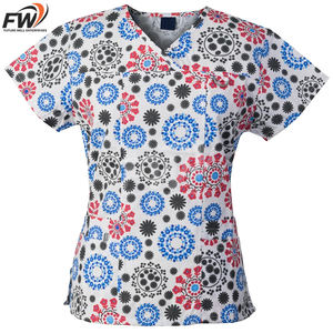 Uniforme Médico Transpirable de Textura Suave y Ligero con Cintura Flexible, Conjuntos de Uniformes Médicos Personalizados - Product Image 3