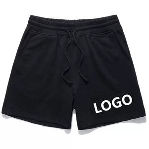 Pantalones Cortos Casuales Personalizables para Hombre, 100% Poliéster, Felpa de Rizo, 5 Pulgadas de Entrepierna, Teñido Liso, Antiarrugas, Transpirables, Estilo Urbano - Product Image 6