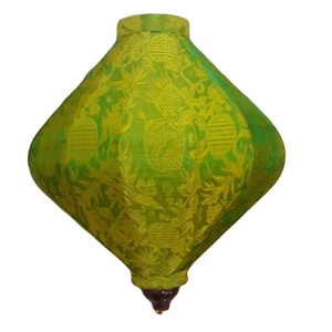 Mejor Precio Linterna de Seda Hoi An Vietnam, Linterna de Tela Hecha a Mano, Pantalla Colgante para Decoración de Interiores, Exteriores, Hogar, Festivales y Eventos - Product Image 1