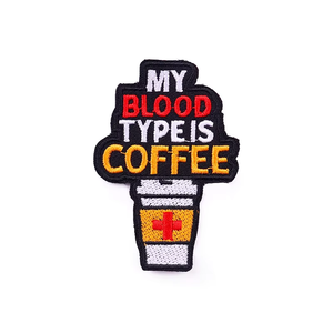 Wholesale Embroidery <b>Patch</b> Embroidered Iron On <b>Applique</b> Fabric Badge for Clothing Hoodies Jackets Bags Caps Heat Transfer Decora - Product Image 1