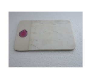 Newly Design Stone Marble Chopping Board Wood Marble Chopping Blocks Wood Stone Chopping Board at Factory wholesale Price - Product Image 1