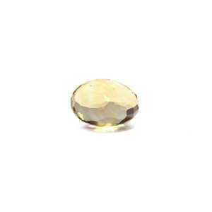 Handcrafted 5.1 Carat Citrine Loose Gemstone Heart Shape Flat Back for Fine Jewelry - Product Image 2