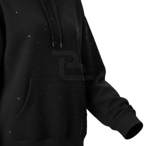 Sweat-shirts à strass pour femmes, design personnalisé 2026, basiques, respirants, prix raisonnable, collection hiver - Product Image 6