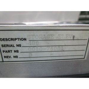 AMAT 0010-76001 ASSY STORAGE <b>ELEVATOR</b> WAFER - Trusted Global Legacy Semiconductor Equipment and <b>Parts</b> at - Product Image 3