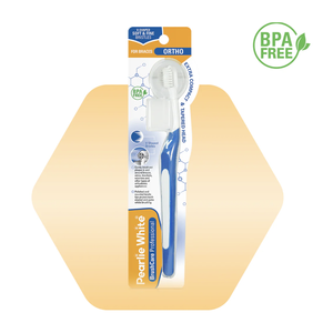 Brosse à dents Pearl White BrushCare Normal Ortho Soft (rose) - Product Image 1