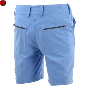 Shorts de pêche mi-longueur pour homme, 100 % polyester, avec fermeture éclair, design High Street, dernière collection, légers, unis, pour activités de plein air et randonnée - Product Image 4