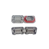 12 pines DEUTSCH DT15 Straight DT PCB Header Connector Montaje en panel Gris Auto Connector