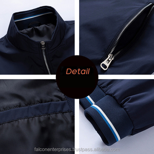 Latest Design Coated Canvas Stand Collar Hooded Windbreaker <b>Jacket</b> Men-Stylish Customized <b>Winter</b> Warm Quilted <b>Waterproof</b> - Product Image 4