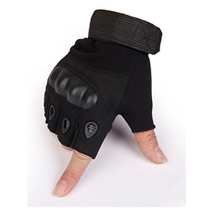Guantes de Ciclismo de Invierno de Medio Dedo, Ecológicos, de Cuero de Alta Calidad, para Uso Diario, Impermeables, Transpirables, Protección para las Manos - Product Image 5