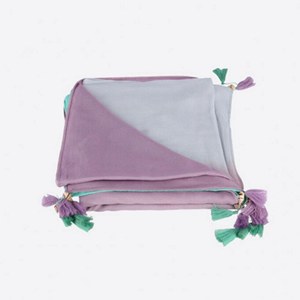 Bufanda Larga de Viscosa con Estampado Tie-Dye de Fabricante - Product Image 3