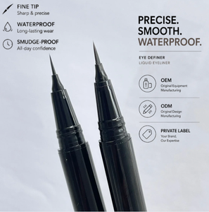 Crayon Eyeliner Liquide Marque Blanche Pointe Fine Imperméable Séchage Rapide Longue Tenue Formule Personnalisée Maquillage Définissant les Yeux - Product Image 6