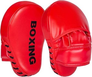 Almohadillas de Entrenamiento de Boxeo Hechas a Medida OEM, 100% Cuero Genuino, Duraderas, para Adultos, MMA, Kickboxing, para Hombres y Mujeres - Product Image 1