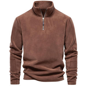 Sudadera Moderna para Hombre con Cierre de Cremallera, Felpa de Algodón Premium, Corte Regular, Proveedor Mayorista de Fábrica OEM, EE. UU. y Europa - Product Image 2