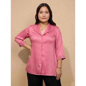 Camisa Casual Ligera para Mujer con Botones al Frente y Tela Transpirable para Comodidad Diaria, Comprar Di - Product Image 1