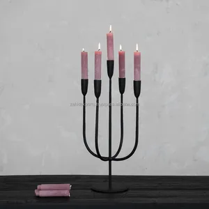 Modern Metal Handmade Candle Stand Living Room <b>Coffee</b> Table Christmas Home Decor Export Manufacturer - Product Image 1