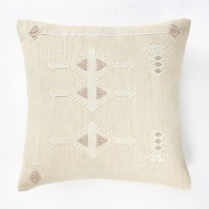 Modern Moraccan Vintage Geometric Patterned Handwoven Cotton <b>Cushion</b> Cover Stylish Soft Decorative Outdoor Living Room <b>Cushion</b> - Product Image 3
