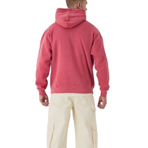 Sweats à capuche personnalisés de haute qualité à épaules tombantes épaisses nouvelle mode pour hommes automne style de rue sweats à capuche surdimensionnés en éponge française - Product Image 2