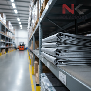 ผ้าใบโพลีไวนิลแบบม้วนสำหรับขายส่ง ทนทาน กันสภาพอากาศ เหมาะสำหรับงานโครงสร้างพื้นฐาน คลังสินค้า และการขนส่ง - Product Image 3