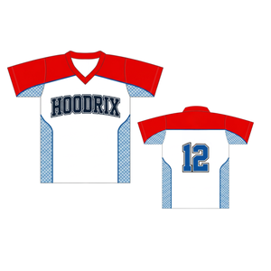China Factory Custom Logo Sublimated Lacrosse Uniforms High Quality Durable 100% Polyester Mesh Team Lacrosse Jerseys - Product Image 1