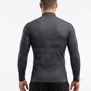 Ergonomic Football Compression Shirt Offering Flexible Movement And Breathable Comfort For Training And <b>Athletic</b> Activities - Product Image 5