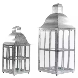 Farol Metálico de Estilo Rústico, Portavelas Decorativo para Bodas, Jardines, Restaurantes, Hoteles y Eventos - Product Image 5