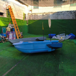 Bateau <span class=keywords><strong>de</strong></span> pêche <span class=keywords><strong>en</strong></span> PE rotomoulé avec support moteur pour la pêche et le sauvetage - Product Image 1