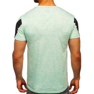 T-shirt unisexe personnalisable blanc 100% coton uni décontracté surdimensionné - Product Image 4
