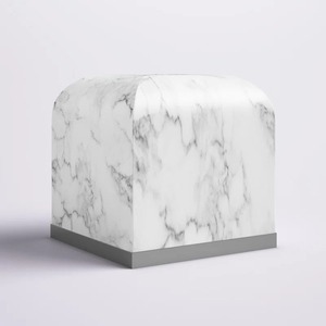 Floral Glass <b>Tissue</b> Box Cover Square Design Decorative Home Bathroom Accessory - Product Image 6