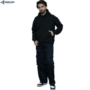 Men's Winter Fleece Hoodies Custom Logo Thick Warm Pullover Hoodies Bulk Wholesale Manufacturer - Product Image 6
