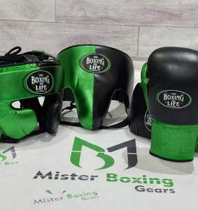 รุ่นใหม่ล่าสุด ปี 2026 คุณภาพพรีเมียม ปรับแต่งได้ ชุด No Boxing No Life สำหรับการฝึกซ้อมและการแข่งขัน ถุงมือชกคุณภาพสูง - Product Image 1