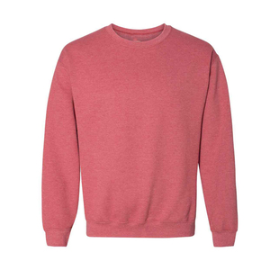Sweat-shirt à col rond pour homme, prix d'usine, en coton molletonné, coupe ample, style streetwear décontracté - Product Image 6