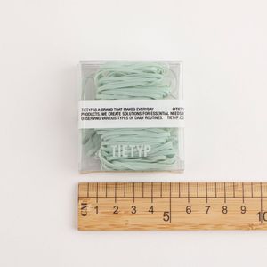 Coleteros TIETYP, Bandas Elásticas de Goma de Color Sólido, Minimalistas y Modernas para Uso Diario, Paquete para Mujer, Empaquetado en Cartón, Hecho en Corea - Product Image 6