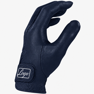 Gants de golf en cuir véritable pour hommes et femmes, à enfiler, avec logo de club personnalisé, toucher doux, respirants, anti-humidité, imperméables, avec poignées antidérapantes. - Product Image 4