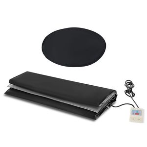 Calentador de Tambor Metálico de 1300 Vatios, Impermeable, para Barriles de 55 Galones, Banda Calefactora, Termostato Independiente Ajustable de 0 a 145 °F, Alimentación de 240V - Product Image 1