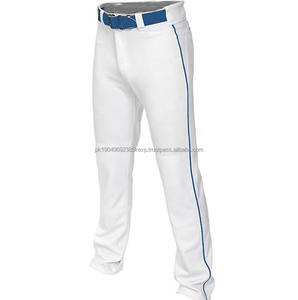 Vente en gros d'uniforme de baseball en polyester personnalisé imprimé par sublimation pantalon de baseball softball respirant pantalon de baseball blanc - Product Image 1