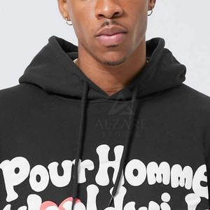 Sweats à capuche de qualité supérieure, élégants et basiques, avec impression en relief, vente en gros, nouveaux modèles, sweats à capuche avec impression en relief à bas prix - Product Image 5