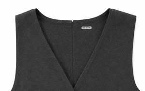 Ensemble de robe d'uniforme scolaire pour filles |   Robe blanche plissée à manches longues, style tablier, coupe trapèze |   Vêtements scolaires pour enfants 100% polyester - Product Image 5