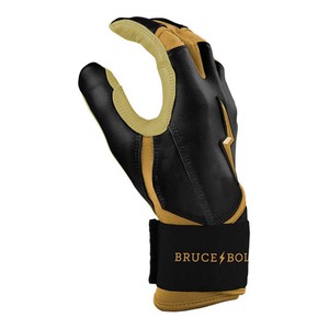 Guantes de Béisbol de Cuero Personalizados para Zurdos, Cierre de Gancho y Bucle, Transpirables, Ligeros, para Adultos, Puño Corto, para Bateo - Product Image 2