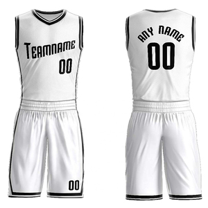 2024 maillot de basket-ball réversible personnalisé gilet de sport en polyester uniforme imprimé avec nom de l'équipe et numéro pour hommes/jeunes - Product Image 3