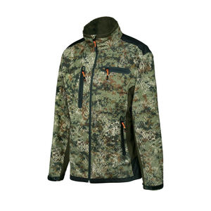 Veste de chasse respirante en softshell coupe-vent et imperméable pour usage extérieur - Product Image 1