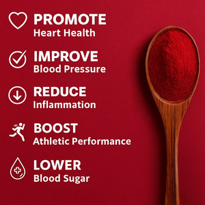 Poudre de Betterave 100% Pure et Naturelle pour Boisson, Masque Facial et Cheveux, Marque Privée OEM (100g) – Complément Alimentaire Naturel à Base de Betterave - Product Image 5