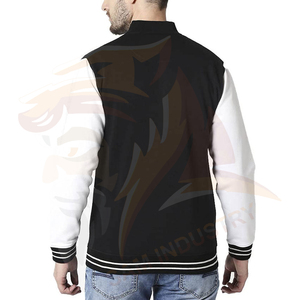 Chaquetas Varsity para Hombre con Logotipo Personalizado Impreso en Varios Colores, Chaquetas Varsity de Estilo Único para Hombre en Venta en Línea - Product Image 2