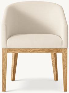 Sillón Mona Hecho de Madera de Teca Sólida de Alta Calidad con Tapicería y Acabado Natural para Interiores. - Product Image 2
