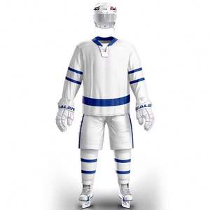 Uniforme de hockey sur glace sur mesure de qualité supérieure avec motif drôle cousu - Product Image 3