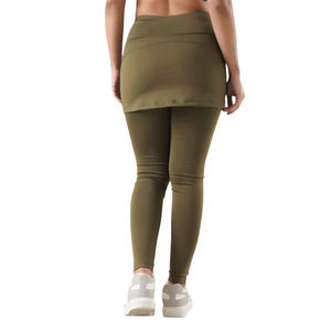 Leggings Skort Active pour femmes avec collants intégrés, tissu extensible respirant, coupe confortable pour l'entraînement, la marche et les loisirs sportifs - Product Image 2