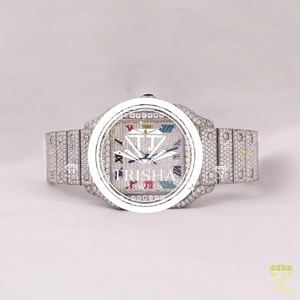 Reloj de Moda para Mujer Fabricado en India, Reloj de Lujo de Acero Inoxidable en Oro Rosa para Mujer, Disponible para la Venta - Product Image 1